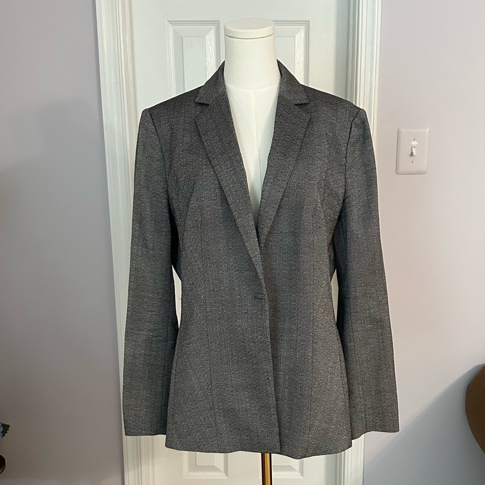 BOSS by Hugo Boss Gray Blazer, Size 12